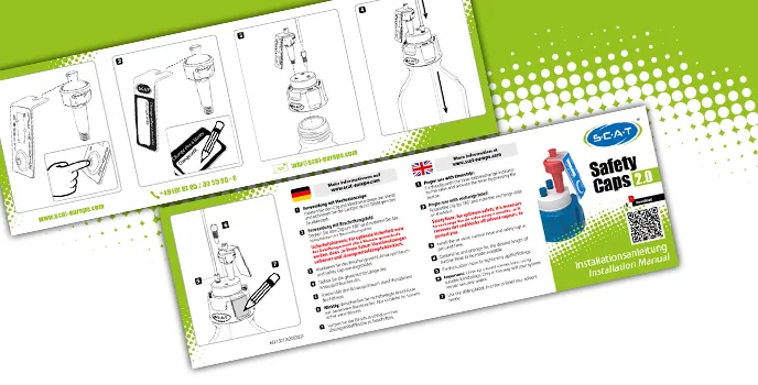 category-banner operating instructions