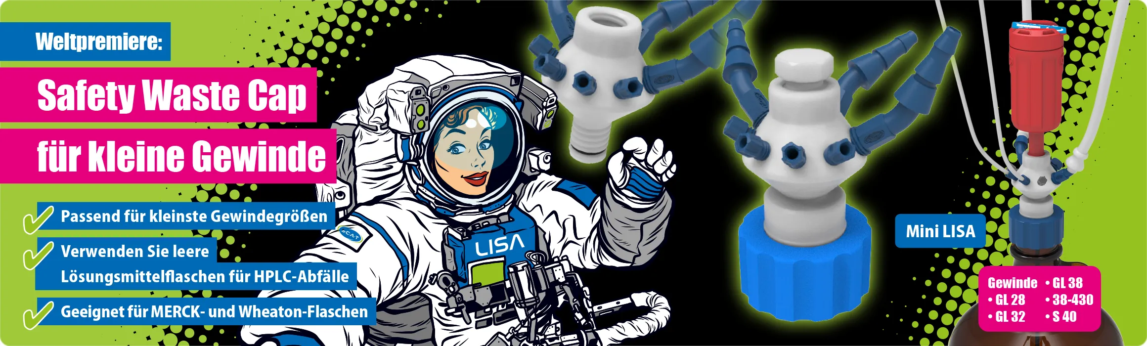 Kategoriebanner - SCAT Safety Waste Cap „LISA“