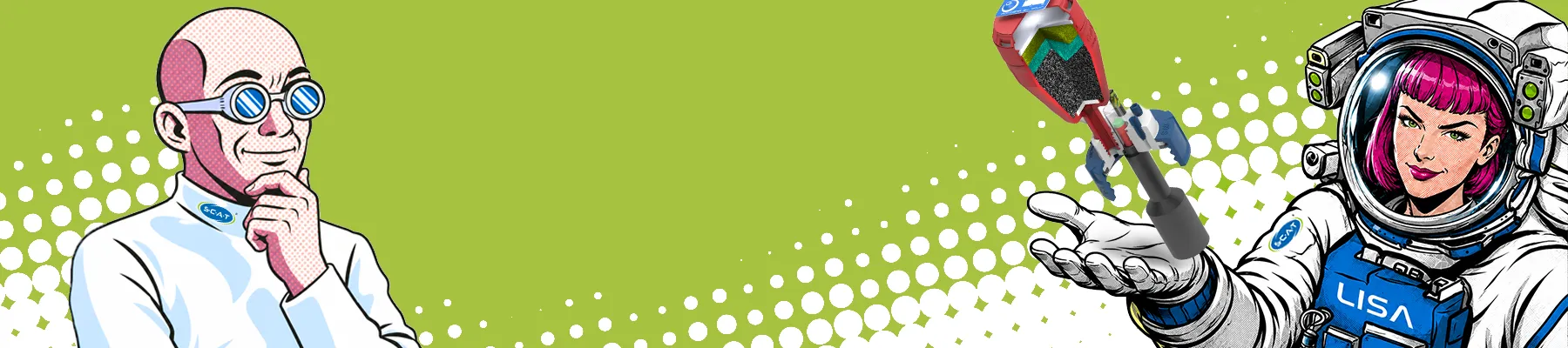 llustrativer Banner zu SCAT Produkten