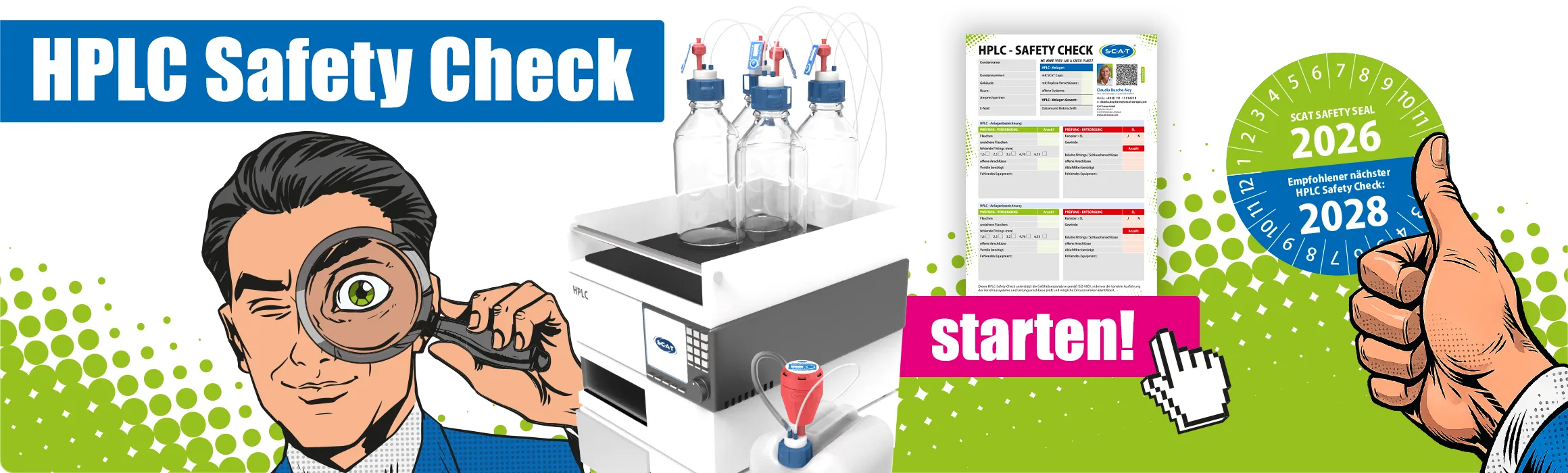 Kategoriebanner - SCAT HPLC Safety Check Informationen