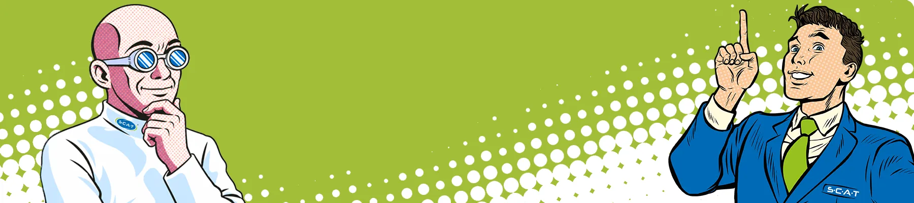 Kategoriebanner Über uns - FAQs