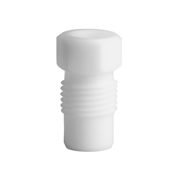 PTFE Fitting, 6,35 mm AD, weiss