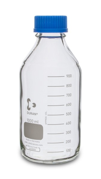 Laborflasche DURAN, GL45, 1 L, Typ 2