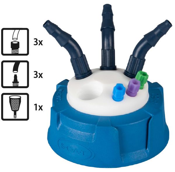 Safety Waste Cap S60/61 Universal | HPLC Waste Disposal
